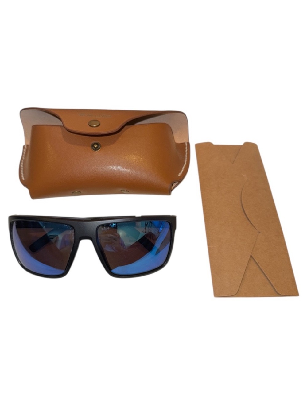 Brand New Blue and Black Bajio Toads Sunglasses